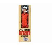ACTION MAN from Peterkin | Action Pilot | 12" action figure with 30 points of articulation | 4th Generation Special Edition | Action Figures | Ages 3+, Orange