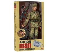 ACTION MAN from Peterkin | Action Soldier Deluxe | 12" action figure with 30 points of articulation and accessories | 4th Generation Special Edition | Action Figures | Ages 3+
