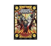 Action Manga Series Deadman Wonderland Anime Poster Canvas Wall Art Poster Decorative Bedroom Modern Home Print Picture Artworks Posters 08x12inch(20x30cm)