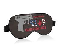 Action Now Stop Violence Bird Eye Fabric Sleep Mask, Blindfold, Super Smooth Eye Mask