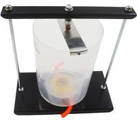Action Reaction Force & Reverse Thrust Demonstrator, Dynamic Water Jet Recoil Motion Physics Experiment Device, Symmetrical Nozzle Rotation Teaching Instrument