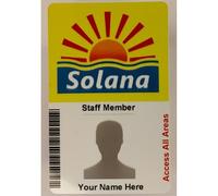 Action Retail Solana Hotel - Benidorm Staff ID Card Customisable Name and Photo