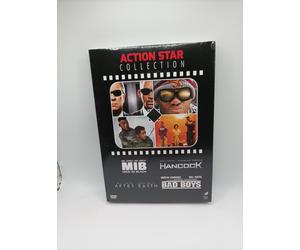 Action Star Collection MIB, Hancock, After Earth, Bad Boys. DVD
