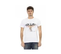 Action T-shirt - male - Trussardi - T-Shirts - White - L - Tops L
