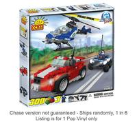 Action Town 300 Piece Police Construction Set Collectable Chase Ships 1 in 6