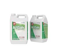 ActiSolv Heavy Duty Graffiti Remover Spray - Professional-Grade Cleaner for Porous Surfaces - Removes Spray Paint, Marker & Ink from Brick, Concrete & Stone - Biodegradable & Low-Odour - 2 x 5 Litre