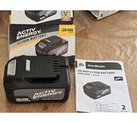 Activ Energy LI-ION 20V/40V 5ah/2,5Ah Battery for ferrex ALDI Brand New Sealed