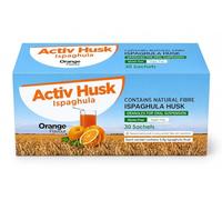 Activ Husk Ispaghula Husk Orange Drink Sachets | Contains Natural Fibre | Pack of 30