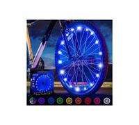 Activ Life Bike Lights Blue 1-Tire Pack LED Bicycle Christmas Lights for Wheels Batteries Christmas Stocking Stuffers for Boys Teens Birthday Presents