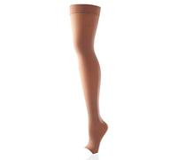 Activa British Standard Class 3 Open-Toe Thigh Length Stocking, X-Large, Sand