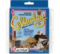 ACTIVA PRODUCTS CELLUCLAY BRIGHT WHITE 1 LB PACKAGE (Set of 3)