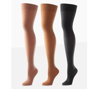 Activa Stocking Liners 3 Pack 10mmHg: Sand, Small, Open Toe