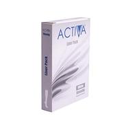 Activa Stocking Liners 3 Pack 10 mmHg White Large