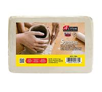 ACTIVA Supreme Artist's Air-Dry Modelling, 3.3 pounds, White Clay