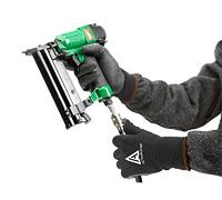 ActivArmr 1 Pair Ansell 97-631 PVC Grip Palm Warm Thermal Winter Lined Work Gloves (10 L)