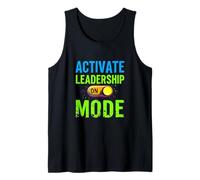 Activate Leadership ON Mode Leadership Motivation Tank Top