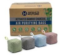 Activated Bamboo Charcoal Bags 4x100g Cube