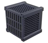 Activated Carbon 115mm Water Purifier Cube for Horse Water Troughs and Fish Aquariums, Plastic Filter Cube to Improve Water and Remove Contaminants