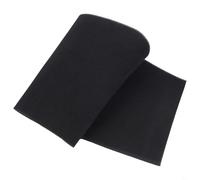 Activated Carbon Air Conditioner Filter Sheet Cut-to-Fit Replacement Sponge 100x40cm Black Removal Traps Grease Particles Furnace Range Hood Vent Enhances Indoor Air Quality Adaptable for RV Home
