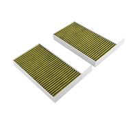 Activated Carbon Air Filter, Cabin Air Filter, Fit for 3 Y 2019-2021, Dust, Pollen, PM2.5 Filtration with Cleaner Environment