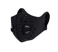 Activated Carbon Dust Mask Anti Pollution Face Mask Filtration PM2.5 Allergens Exhaust Gas Warm Breathing for Running Cycling Outdoor Activities Anti Dust Black