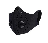 Activated Carbon Dust Mask Pollution Anti Pollen Allergens Face Mask for Running Cycling Outdoor Black