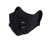 Activated Carbon Dust Mask Pollution Mask Anti Pollen Allergens Face Exhaust Gas Filtrate For Running Cycling Outdoor Activities Keep Warm, Black