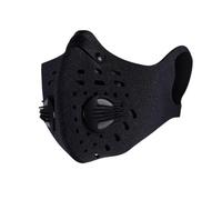 Activated Carbon Dust Mask Pollution Mask Anti Pollen Allergens Face Exhaust Gas Filtrate Pm2.5 For Running Cycling Outdoor Activities Keep Warm, Black