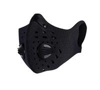 Activated Carbon Dust Mask Pollution Mask Anti Pollen Allergens Face Mask Exhaust Gas Mask Filtrate Pm2.5 Mask for Running, Black