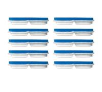 Activated Carbon Filter Replacement for FT888 Cat Water Fountain, 10 Pack Blue Sponge Filters for Pet Drinking Dispenser