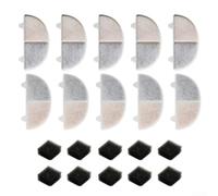 Activated Carbon Filter Replacement for Pet Water Fountain, Efficient Odour Removal, Keeps Drinking Water Fresh and Clean, White 9.9 x 4.7 cm, Single Pack