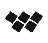 Activated Carbon Filter Sponge, 10 Pack 13x13x1cm, Smoke Exhaust Filter Cotton, High Density Air Purification, Acid Resistant Durability, for Home HVAC Systems(5PCS)