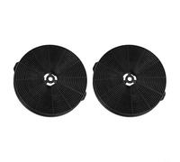 Activated Carbon Filters 2PCS 175 * 24mm for Kitchen Range Hood Accessories with Efficient Smell Control and Use
