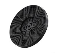 Activated Carbon Range Hood Filter 175mm x 175mm x 15mm Kitchen Exhaust Vent Replacement Odour Control Long-Lasting Easy Install Black Square Charcoal Mesh