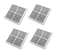 Activated Carbon Refrigerator Air Filter Compatible with for LG for LT120F, 4 Pack HEPA Fresh Replacement for Odour Removal and Clean Air in Fridge, Easy Install Fridge Filter Parts