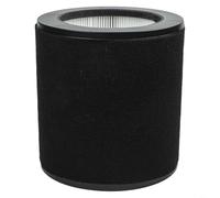 Activated Carbon Replacement Air Purifier Filter for Taotronics TT-AP008 - Odour Removal, Effective Pollutant Capture, Easy Installation, 21.5 x 20 cm, White/Black