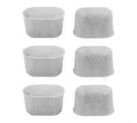 Activated Carbon Water Filter Replacements For For Espresso Coffee Machine Models ES601 ES655 ES701, Reduces Impurities And Limescale, 12 Pack(6pcs)