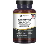 Activated Charcoal Capsules - 200 High Strength Vegan Capsules- 2000mg per Serving I Made in The UK by Prowise Healthcare