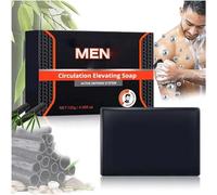 Activated Charcoal Circulation Elevating Soap, Activated Charcoal Circulation Elevating Soap, Natural Activated Charcoal Soap Bar (1pcs)
