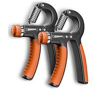 Active 100 2 Pack Hand Grips Strengthener-Forearm Strengthener 5-60kg, Hand Exerciser Grip Strengthener For Forearms,Wrists,Fingers & Hands, Stainless Steel Workout Equipment-Gym Accessories For Men
