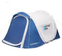 Large 2 Person Pop-Up Tent - 2 Layer Waterproof & 100% Storm Proof Active Era Blue One Size