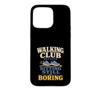 Active Aging Walking Club Senior Fitness Gift Case for iPhone 15 Pro Max