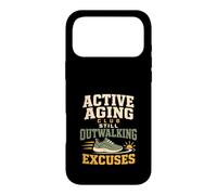 Active Aging Walking Club Senior Fitness Gift Case for iPhone 17 Pro Max