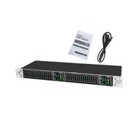 Active Balanced Dual 15 Band Graphic Equalizer Power Equalizer Digital Audio Sound Processor