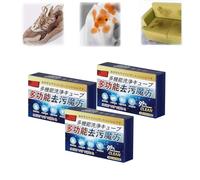 Active Biological Enzyme Washing, Multi-Functional Bio-Enzyme Cleaning Tablets, Powerful Stain Removing Tablets, Multifunctional Decontamination Cube, Japan Universal Stain Removal Cube (3 BOX)