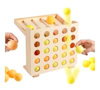 Active Bounce Set, Early Learning Jumping Ball, 8.5x8.5 Inches Board with Solid Grid, Interactive Bouncing Game, Strategy Toy with Modular Design, Group Play for Home & Classroom