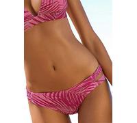 active by LASCANA 'Coal' Side Tie Bikini Briefs Print / Bordeaux