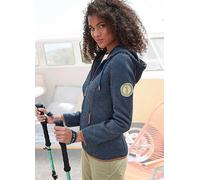 active by LASCANA Knitted Fleece Jacket Marine
