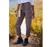 active by LASCANA Straight Leg Cargo Walking Trousers Taupe