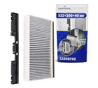 Active Carbon Filter for the Cooker Hood 322x200x40 mm with the Original Code 11049702 00703606 00705432 for Bosch for Constructa for Siemens for Neff - MONTERAL